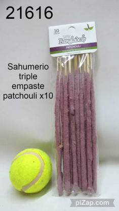 Imagen de SAHUMERIO TRIPLE EMPASTE PATCHOULI X10 6.24